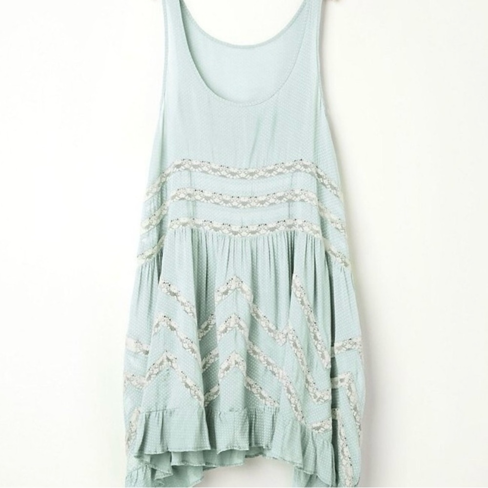 Free people Swing Lace Inset Tunic
